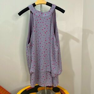 Pretty Star Tie Back Halter Top EV Marie Boutique Star Size Large NWT